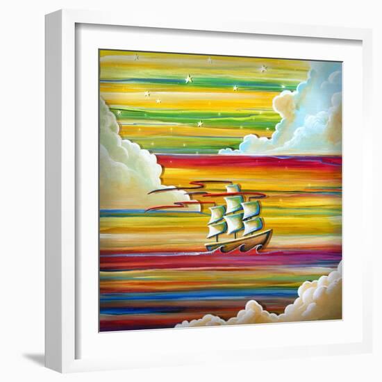 Off To Neverland-Cindy Thornton-Framed Art Print