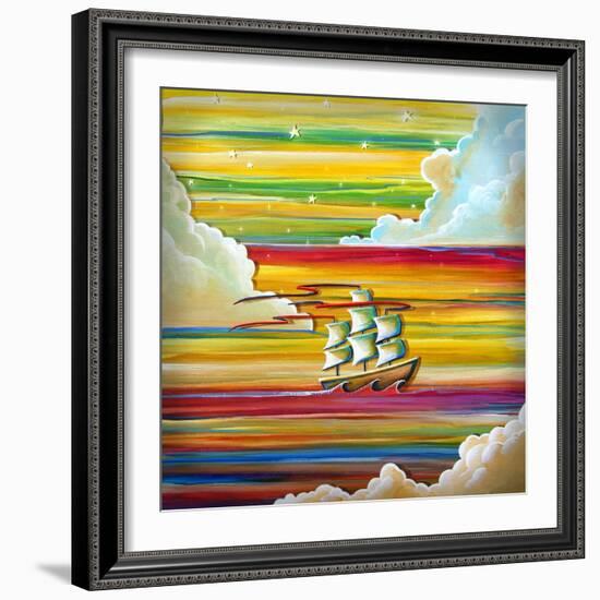 Off To Neverland-Cindy Thornton-Framed Art Print