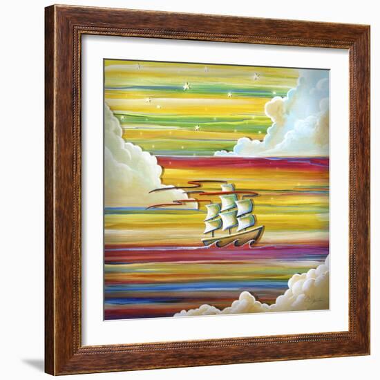 Off to Neverland-Cindy Thornton-Framed Giclee Print