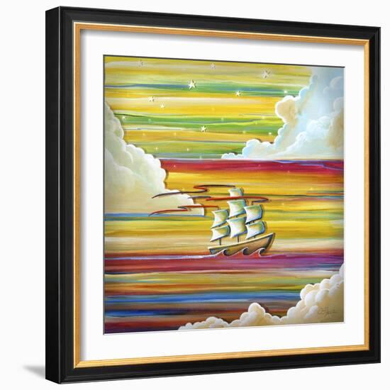 Off to Neverland-Cindy Thornton-Framed Giclee Print