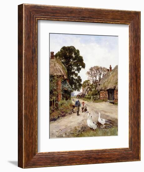 Off to School-Henry John Yeend King-Framed Giclee Print