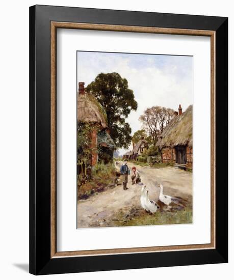 Off to School-Henry John Yeend King-Framed Giclee Print