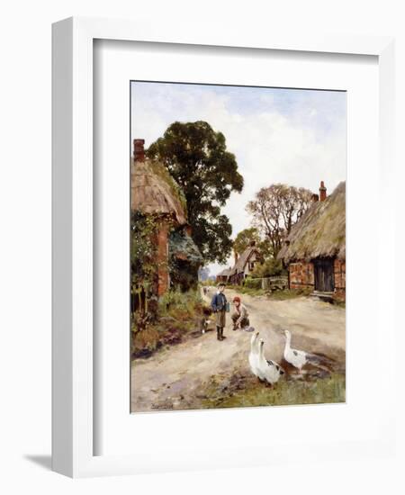 Off to School-Henry John Yeend King-Framed Giclee Print