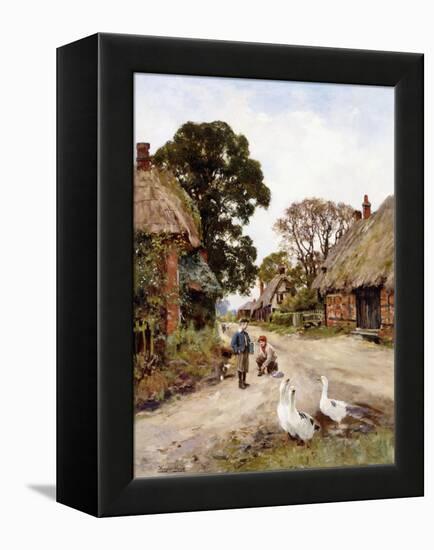 Off to School-Henry John Yeend King-Framed Premier Image Canvas