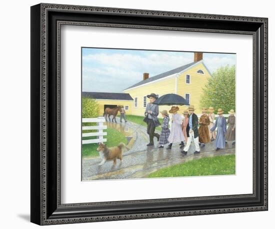 Off to School-Kevin Dodds-Framed Giclee Print