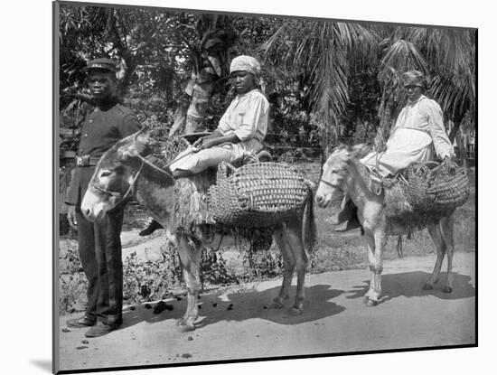 Off to the Jail, Jamaica, C1905-Adolphe & Son Duperly-Mounted Giclee Print