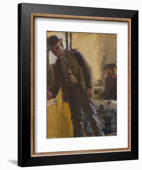 Off to the Pub-Walter Richard Sickert-Framed Giclee Print