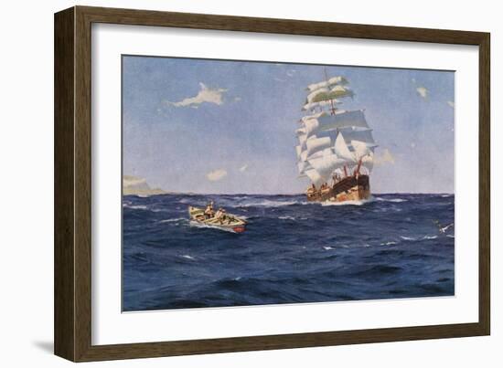 Off Valparaiso-Thomas Rowlandson-Framed Giclee Print