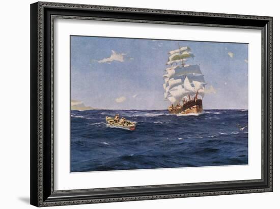 Off Valparaiso-Thomas Rowlandson-Framed Giclee Print