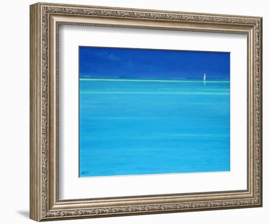 Off Whale Cay, Abaco-Derek Hare-Framed Giclee Print