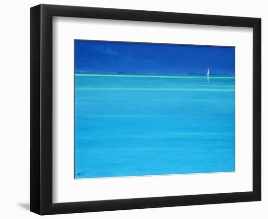 Off Whale Cay, Abaco-Derek Hare-Framed Giclee Print