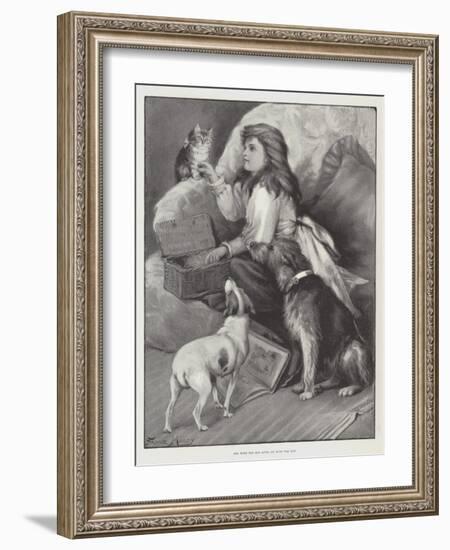 Off with the Old Love; on with the New-Fannie Moody-Framed Giclee Print