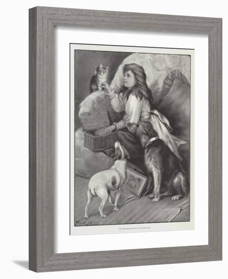 Off with the Old Love; on with the New-Fannie Moody-Framed Giclee Print