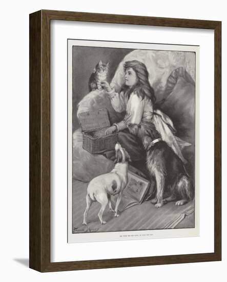 Off with the Old Love; on with the New-Fannie Moody-Framed Giclee Print