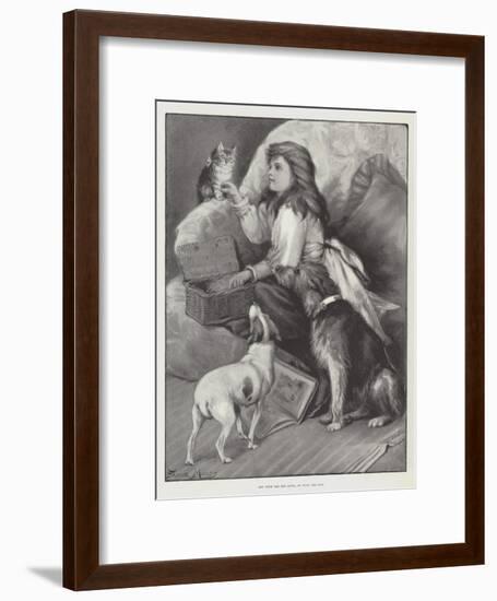 Off with the Old Love; on with the New-Fannie Moody-Framed Giclee Print