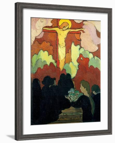 Offering at Calvary-Maurice Denis-Framed Giclee Print