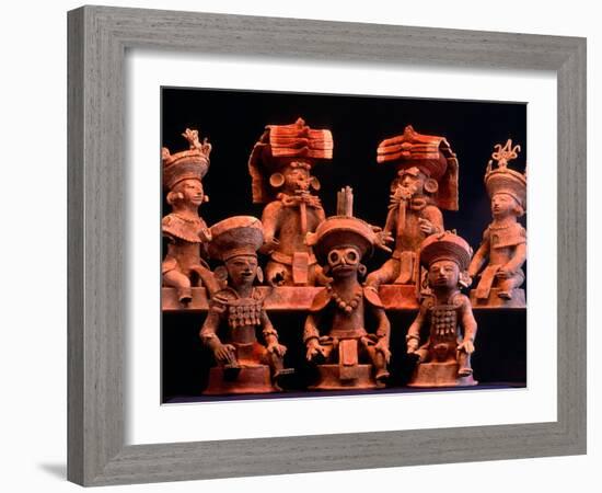 Offering Vessels, Copan, Maya, Mexico-Kenneth Garrett-Framed Photographic Print