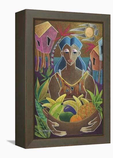 Offerings from Our Land-Oscar Ortiz-Framed Premier Image Canvas