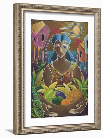 Offerings from Our Land-Oscar Ortiz-Framed Giclee Print