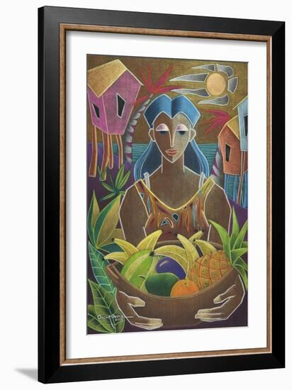 Offerings from Our Land-Oscar Ortiz-Framed Giclee Print