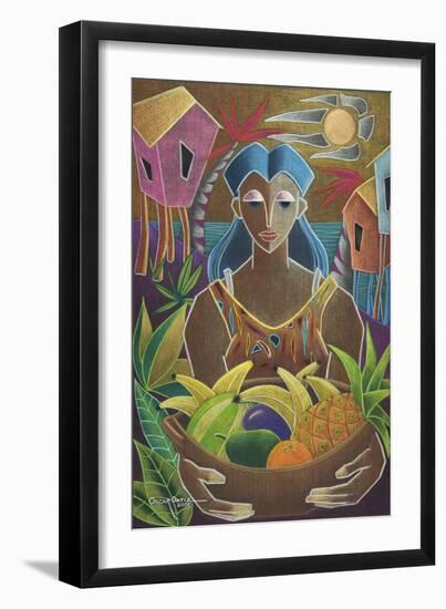 Offerings from Our Land-Oscar Ortiz-Framed Giclee Print