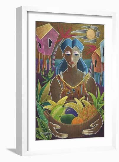 Offerings from Our Land-Oscar Ortiz-Framed Giclee Print