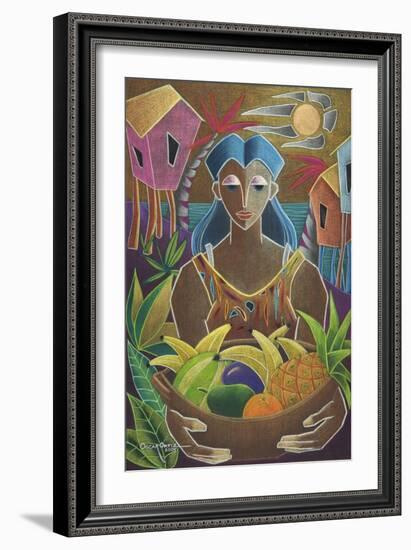 Offerings from Our Land-Oscar Ortiz-Framed Giclee Print
