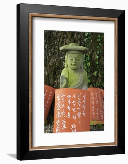 Offerings, Gwaneumsa Temple, Jeju Island, South Korea, Asia-Richard Cummins-Framed Photographic Print