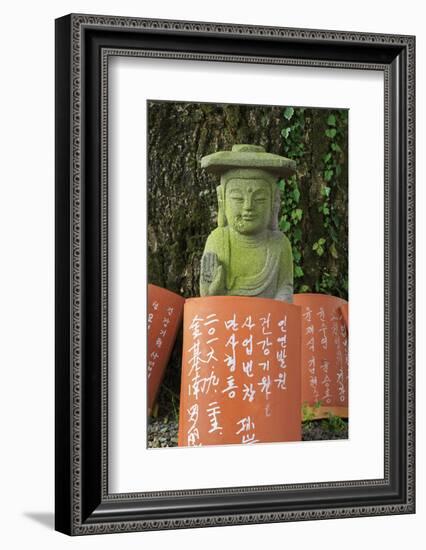 Offerings, Gwaneumsa Temple, Jeju Island, South Korea, Asia-Richard Cummins-Framed Photographic Print