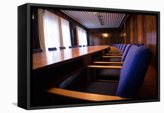 Office Boardroom-Nathan Wright-Framed Premier Image Canvas