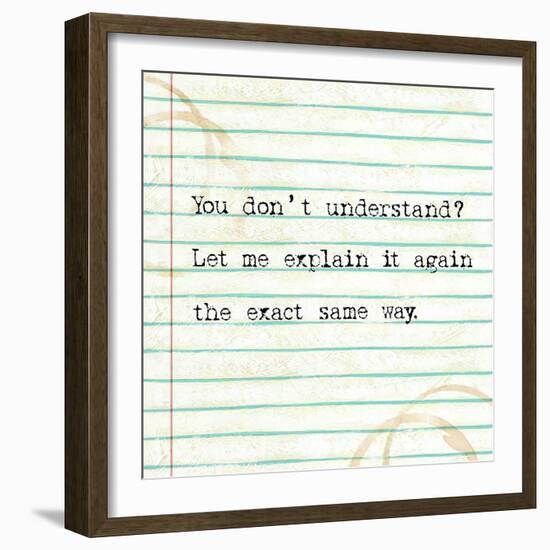 Office Snark II-Studio W-Framed Art Print