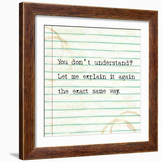 Office Snark II-Studio W-Framed Art Print