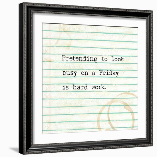 Office Snark IV-Studio W-Framed Art Print