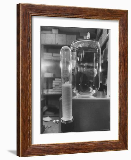 Office Water Cooler-Walter Sanders-Framed Photographic Print