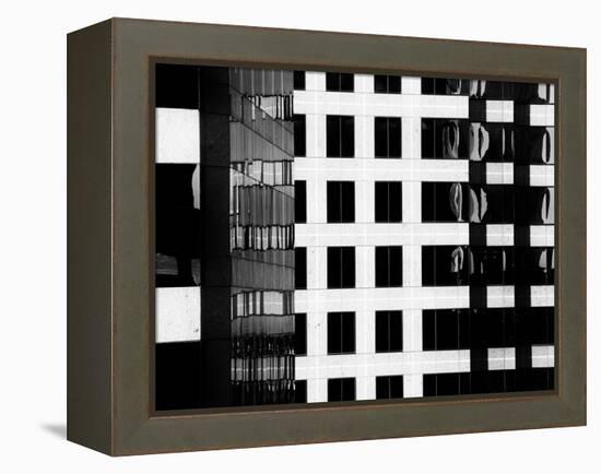 Office Windows-John Gusky-Framed Premier Image Canvas