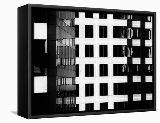 Office Windows-John Gusky-Framed Premier Image Canvas