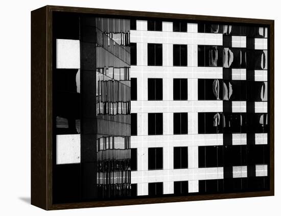 Office Windows-John Gusky-Framed Premier Image Canvas