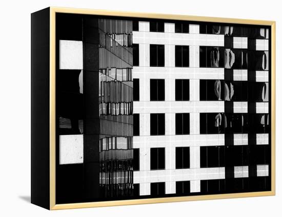 Office Windows-John Gusky-Framed Premier Image Canvas