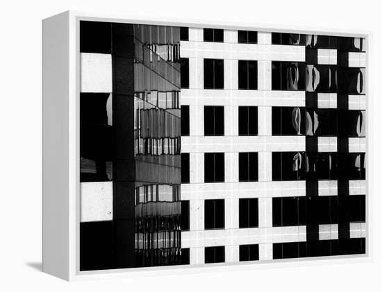 Office Windows-John Gusky-Framed Premier Image Canvas