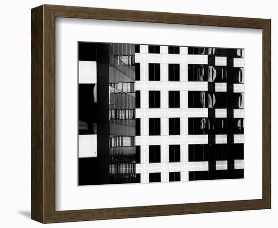 Office Windows-John Gusky-Framed Photographic Print