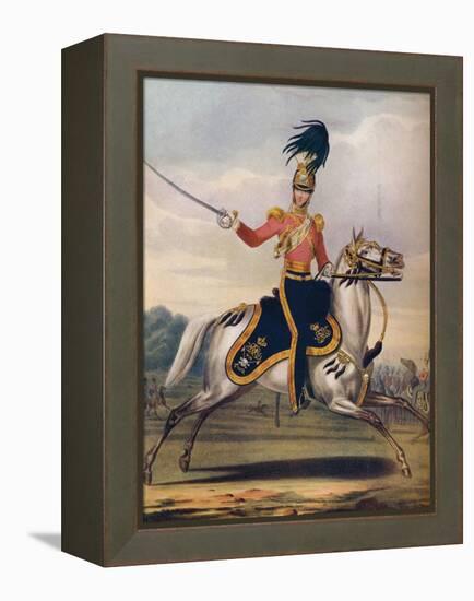 Officer of the 17th Lancers, C1833. (1914)-null-Framed Premier Image Canvas