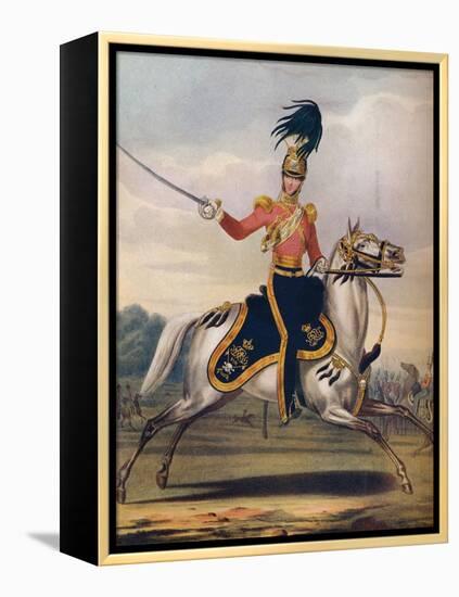 Officer of the 17th Lancers, C1833. (1914)-null-Framed Premier Image Canvas