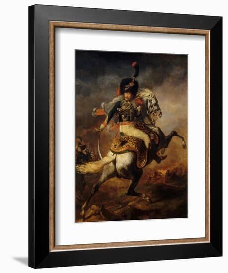 Officer of the Imperial Guard-Théodore Géricault-Framed Giclee Print