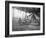 Officers from 5th U.S. Cavalry Regiment Sitting Outside their Tent During the American Civil War-Stocktrek Images-Framed Photographic Print