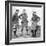 Officers of the Canadian Highlanders, 1915-null-Framed Giclee Print