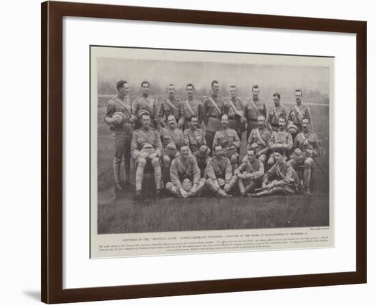 Officers of the Fighting Fifth (Northumberland Fusiliers)-null-Framed Giclee Print