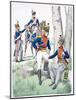 Officers of the The King's German Legion-null-Mounted Giclee Print