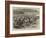 Officers Playing the New Game of Polo-Godefroy Durand-Framed Giclee Print