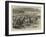 Officers Playing the New Game of Polo-Godefroy Durand-Framed Giclee Print