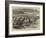 Officers Playing the New Game of Polo-Godefroy Durand-Framed Giclee Print